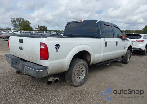 2011 Ford F-250 Xlt из США, поврежденный, VIN 1FT7W2BT1BEB89635